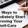 9 Ways to Immediately Start Improving Your Self-Care